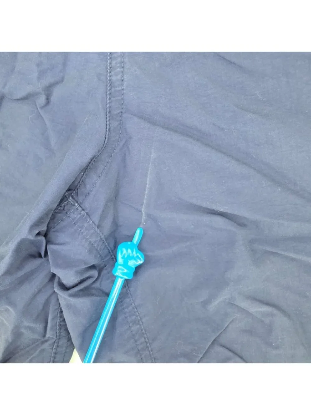 North Face Swim Shorts Mens Large Blue Belted Trunks 8